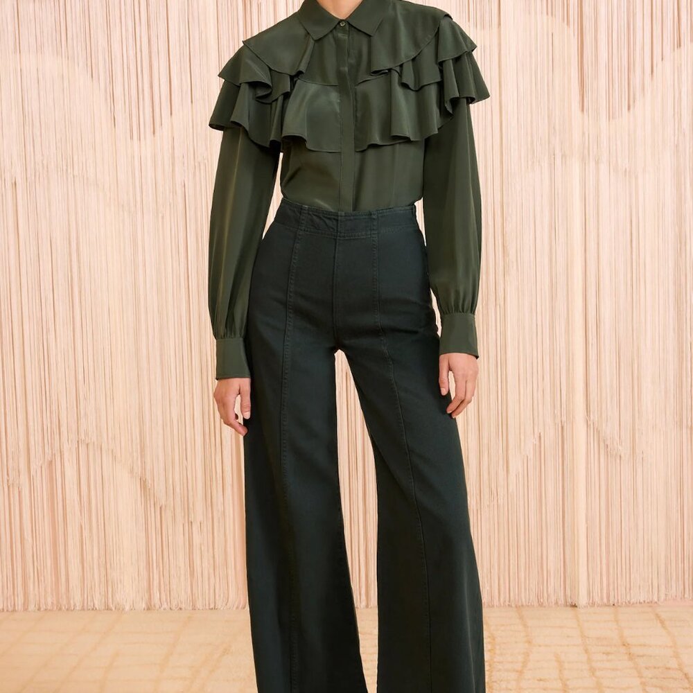 Ulla Johnson Bianca Jeans NWT size 26 Hunter